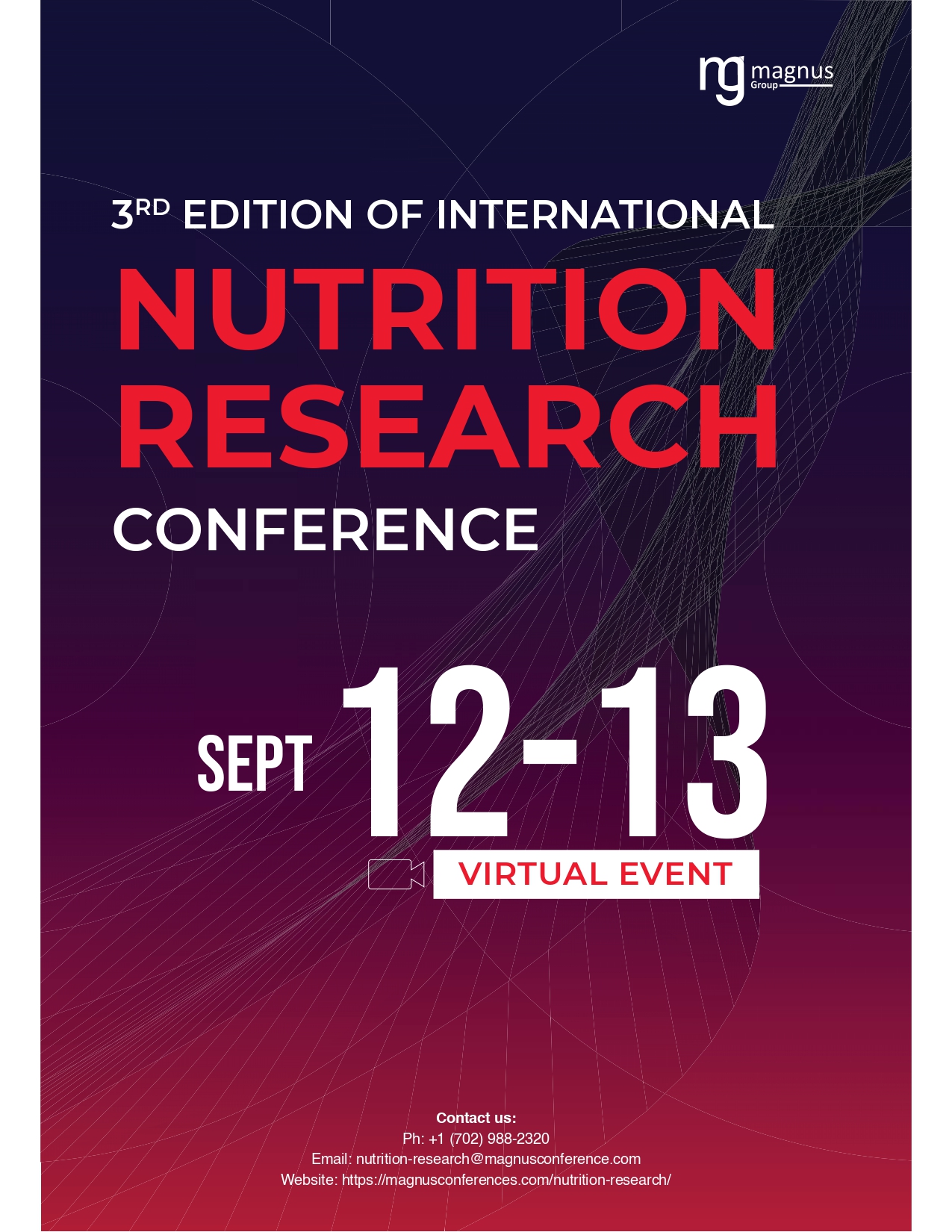Nutrition Research Conference | Online Event Event Book